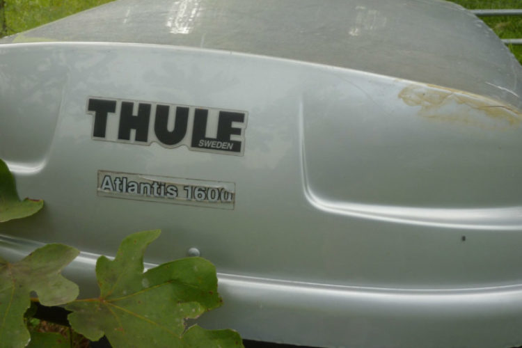 End of Thule Cargo Box End of Thule Cargo Box