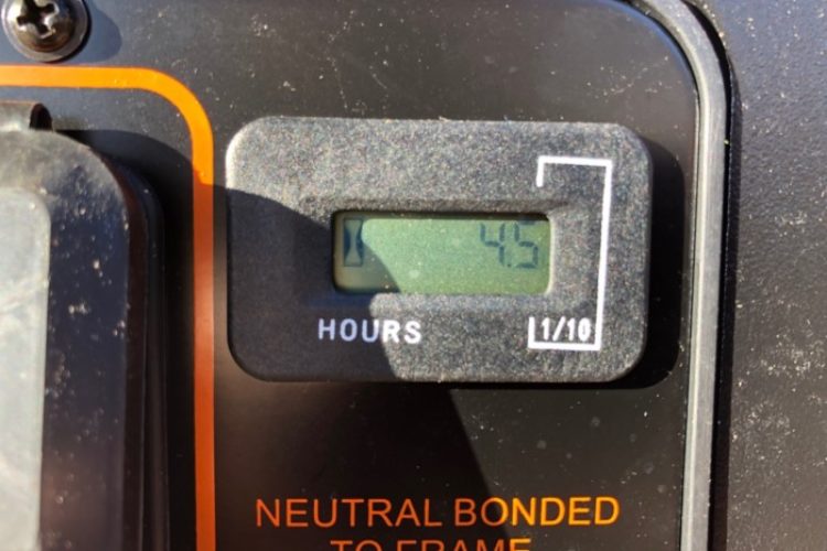 Only used 4 1/2 hours Only used 4 1/2 hours