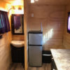 vantity area and fridge vantity area and fridge