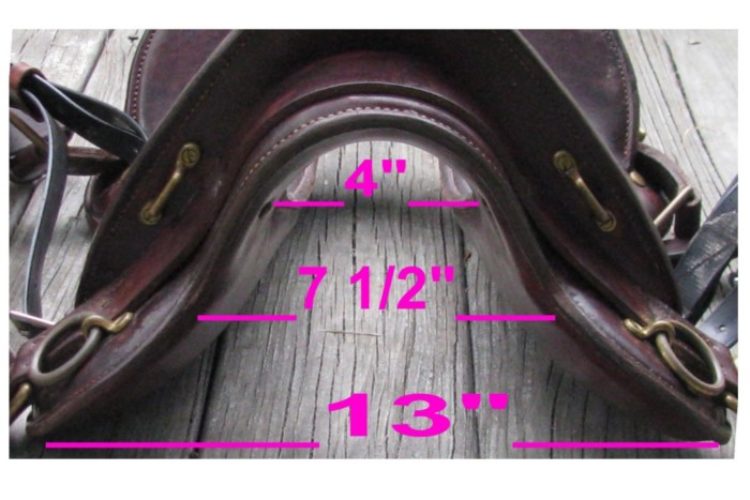 saddle gullet measure saddle gullet measure