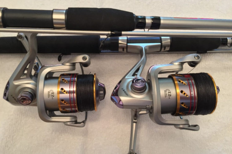 9. Shimano FXS & BL5000 w Black Braid 9. Shimano FXS & BL5000 w Black Braid