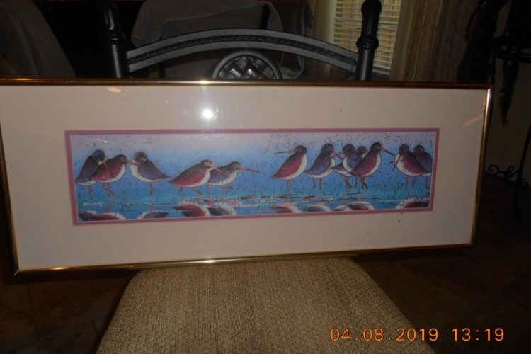 Terns seashore artwork Terns seashore artwork