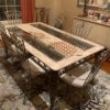 Glass Top Table and 6 Chairs Glass Top Table and 6 Chairs