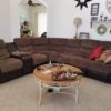 Recliner/Sectional Sofa with Console Recliner/Sectional Sofa with Console