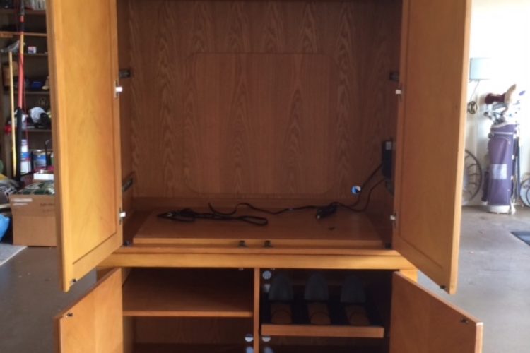 entertainment center full length landscape doors open entertainment center full length landscape doors open