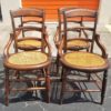 4 chairs with low arms 4 chairs with low arms