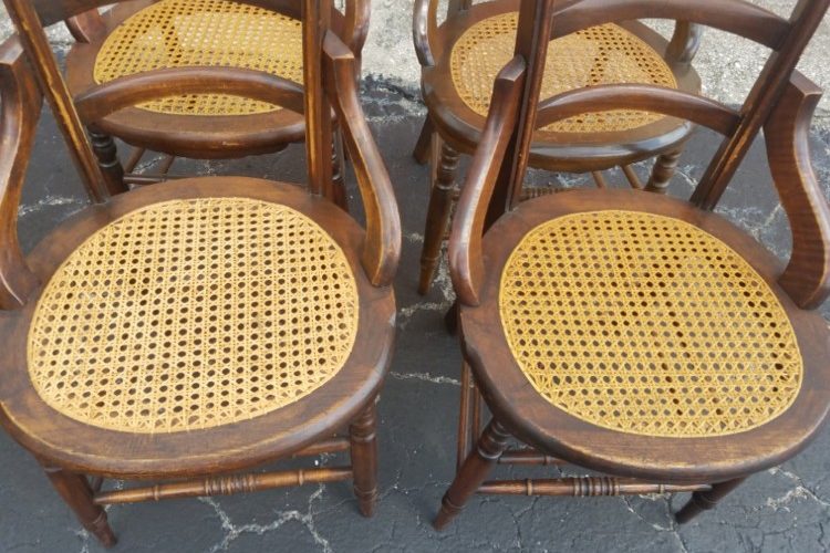 cane seats of 4 chairs - no breaks cane seats of 4 chairs - no breaks
