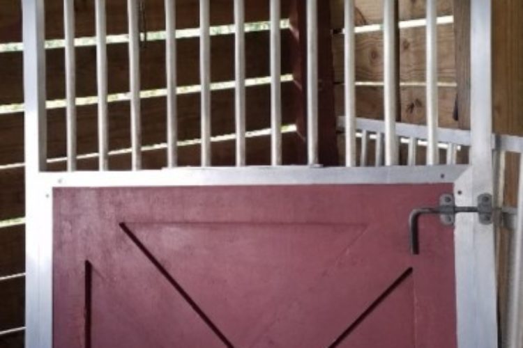 Horse Barn Stall Door And Grilles In Aluminum