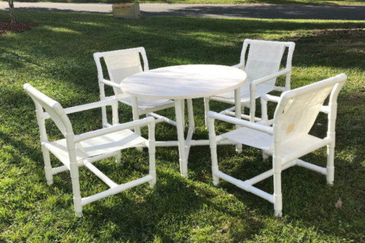 Pvc Pipe Patio Set