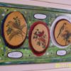 3 Souvenir Birds, on Pine Wooden Frame 3 Souvenir Birds, on Pine Wooden Frame