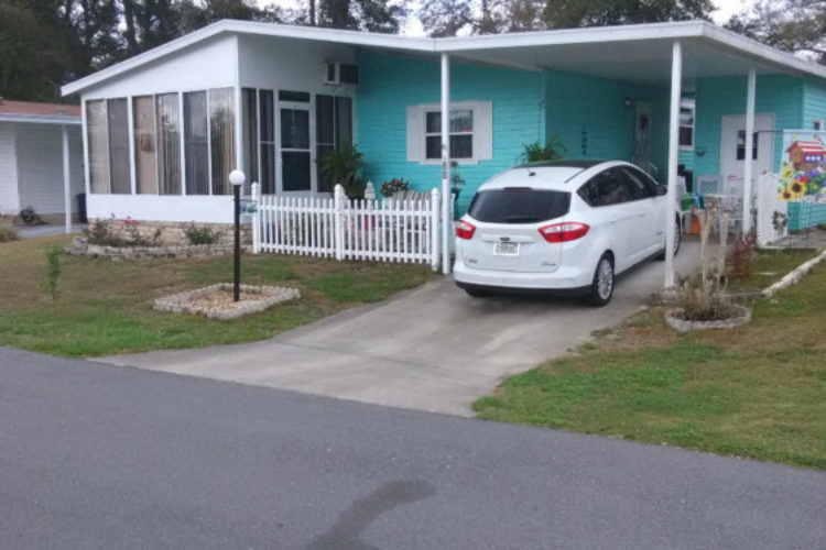 Front of home Front of home