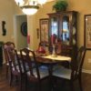 Oval Dining Set with China Cabinet Oval Dining Set with China Cabinet