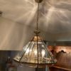 Beautiful beveled glass hanging light Beautiful beveled glass hanging light
