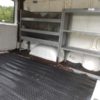 Cargo with floor liner and shelves Cargo with floor liner and shelves
