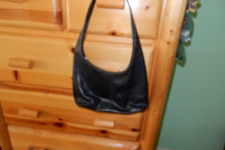 Black Leather Handbag