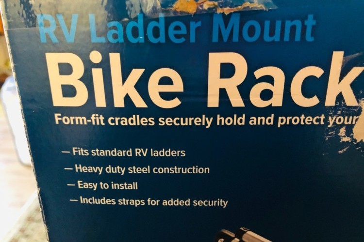 camco rv ladder mount bike rack