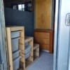 stairs to bunk with storage bins stairs to bunk with storage bins