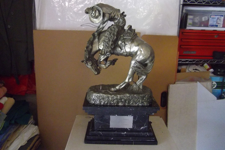 Remington RattleSnake Statue 002 Remington RattleSnake Statue 002