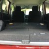 Cargo area with back seats down Cargo area with back seats down