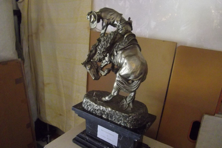 Remington RattleSnake Statue 001 Remington RattleSnake Statue 001