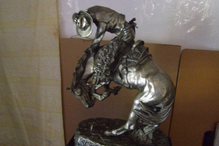 Remington RattleSnake Statue 018 Remington RattleSnake Statue 018