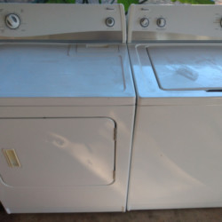 Amana Washer & Dryer Matched Pair