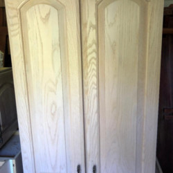Raised Arch Solid Oak Doors