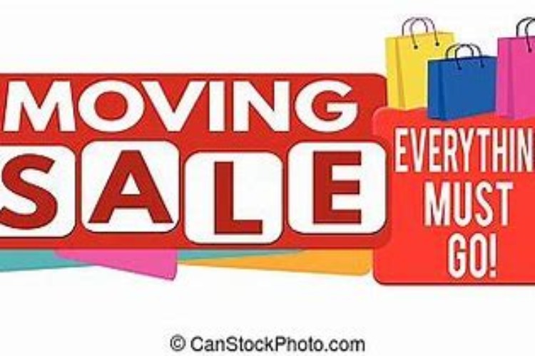moving sale