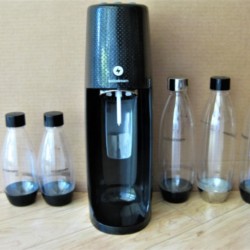Sodastream One Touch including 5 refill bottles