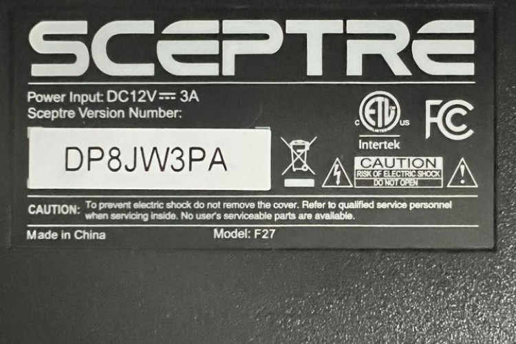 2) Dual Sceptre E275W-19203R 27\