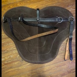 Bareback saddle