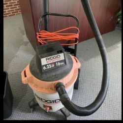 ridgid wet dry vacuum 6.25 16 gallon