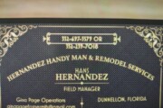 Handy Man, Remodel & Above...