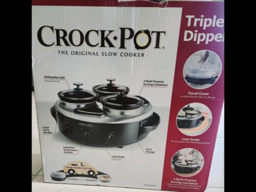 Crock Pot Triple Dipper for Sale in La Mirada, CA - OfferUp