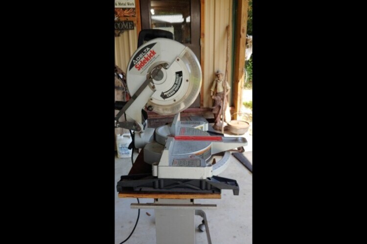 Delta sidekick 10 sliding online compound miter saw