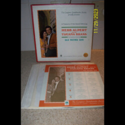 A Treasury of Herb Alpert and the Tijuana Brass/Baja Marimba Band- $45.