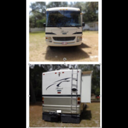 Georgie Boy Pursuit Motorhome front and back