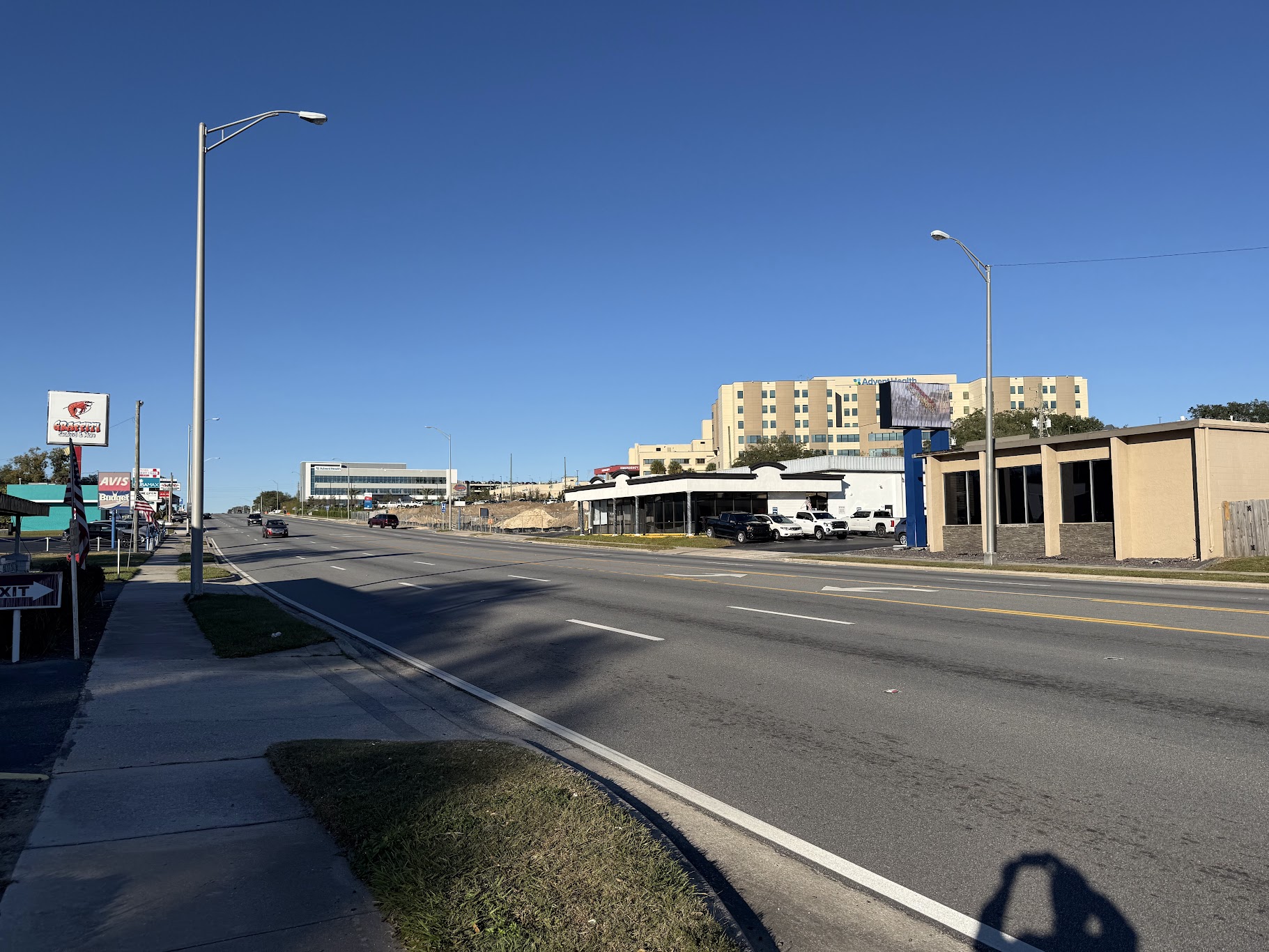 Hospitals Across the Street
