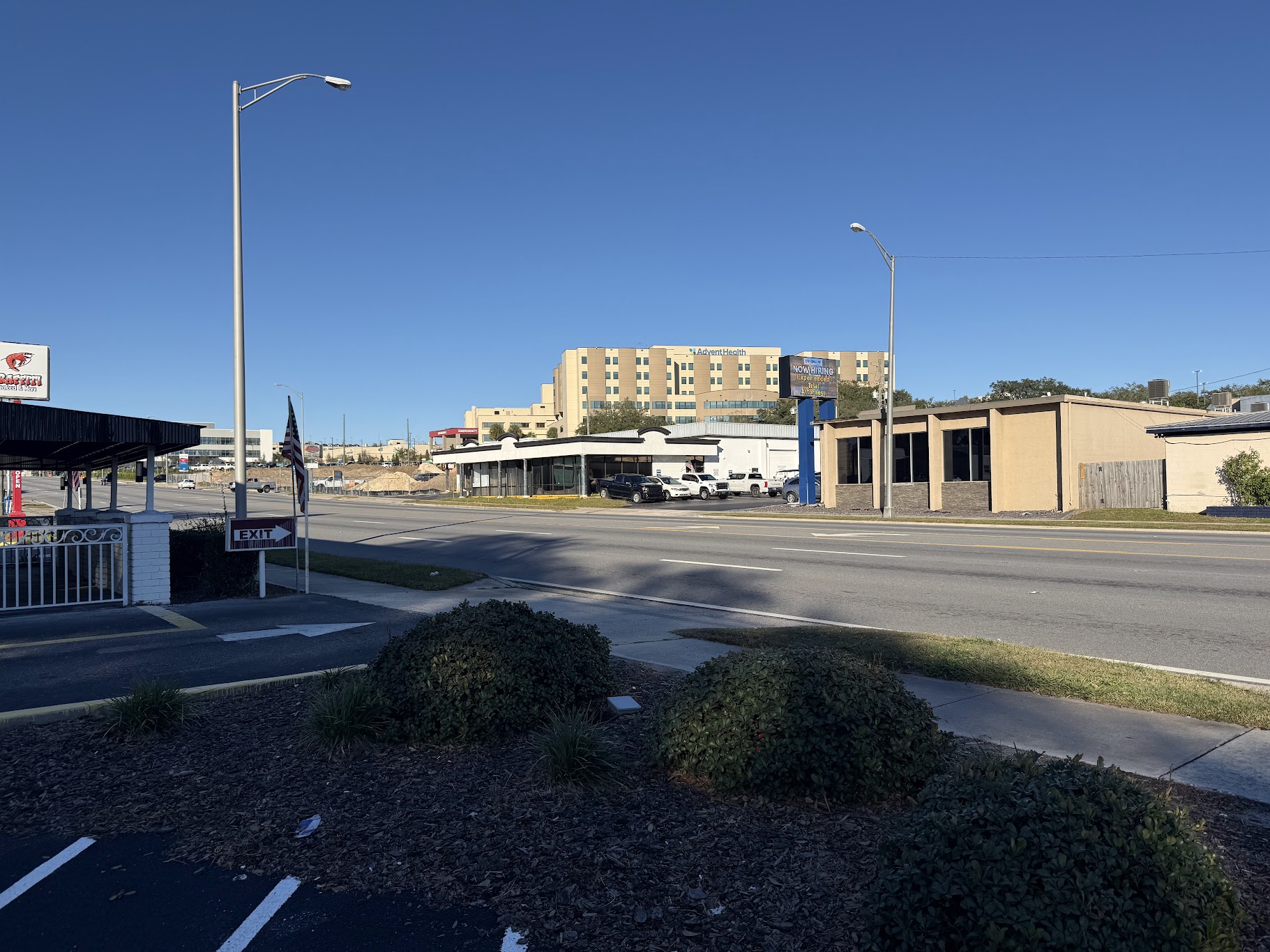 Hospitals Across the Street