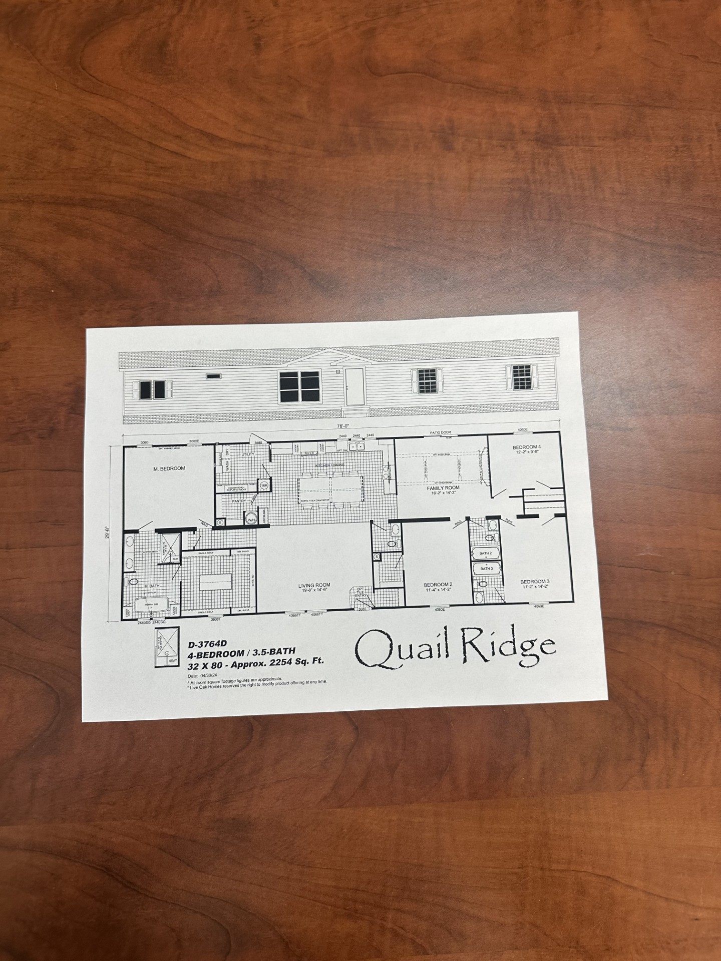 Quail floor pic