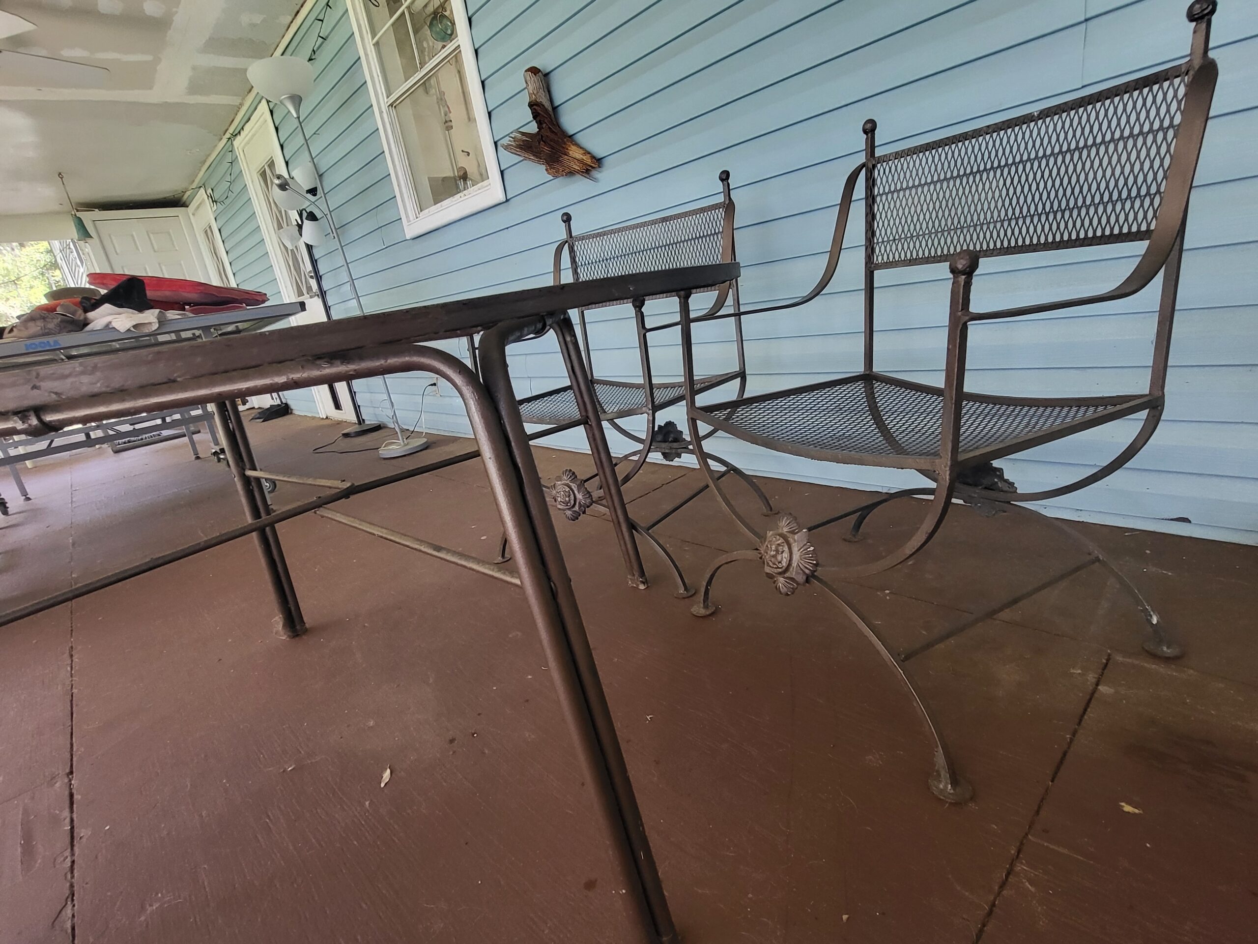 Iron Chairs + (7)